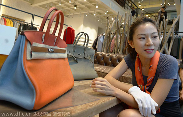 Luxury handbags becoming hot investments