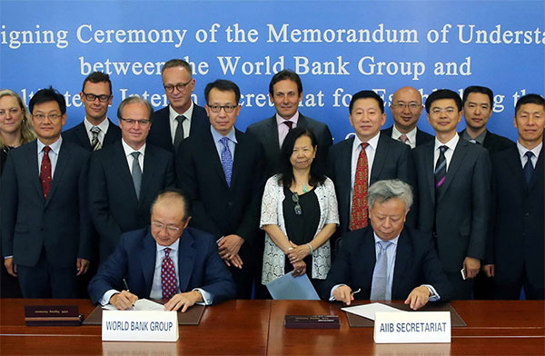 AIIB, World Bank planning closer project cooperation