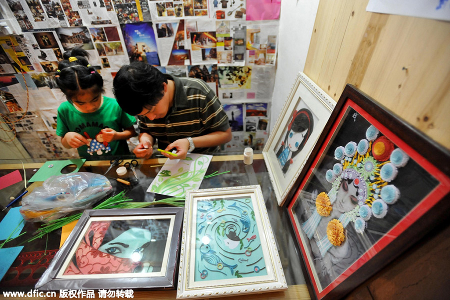 Artistic village is free from the fast-paced life