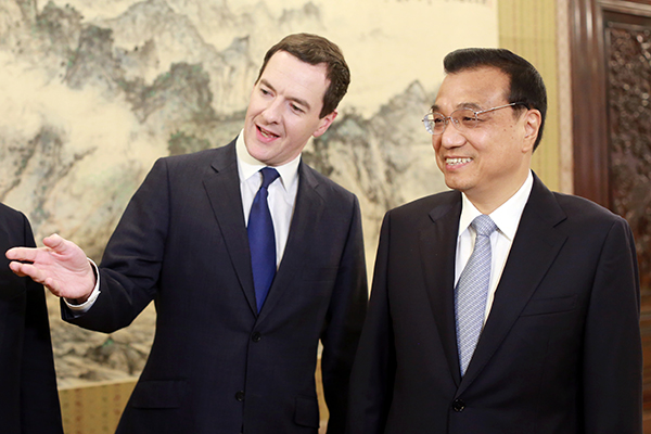 China, UK endorse 53 deals