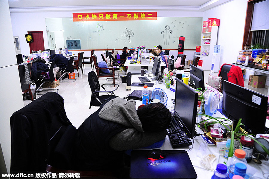 All-nighters pulled for Singles Day shopping festival