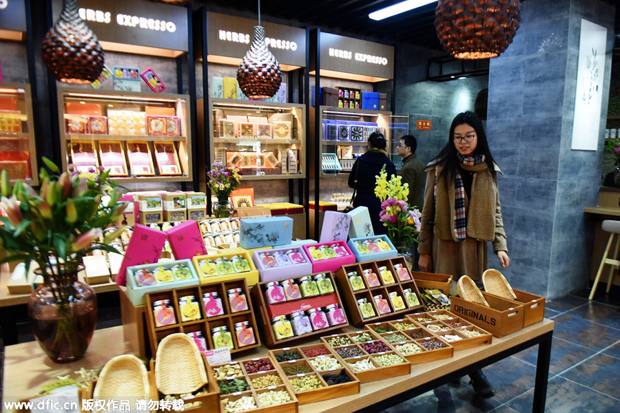 'Herbal coffee' sold in Hangzhou