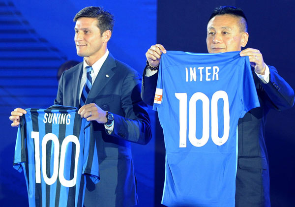 Suning clinches Inter Milan stake