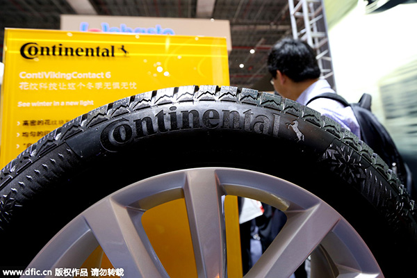 Continental aims to double its China sales to 10b euros by 2020