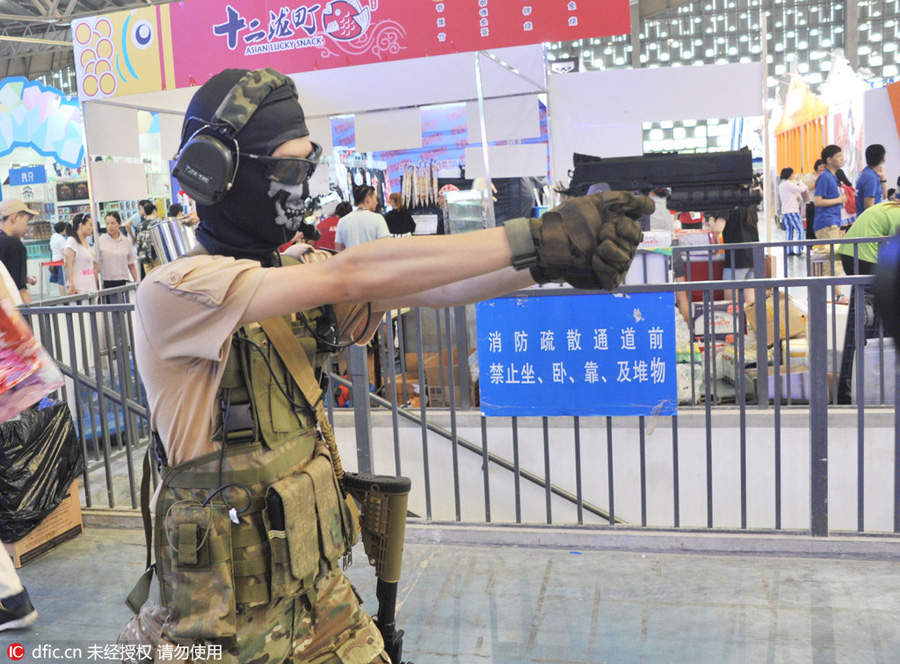 Cartoon and game expo draws fans in Shanghai