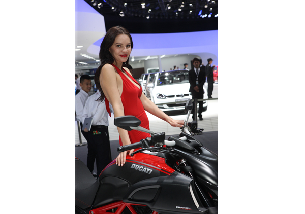 Ducati vrooms, eyes well-heeled bikers