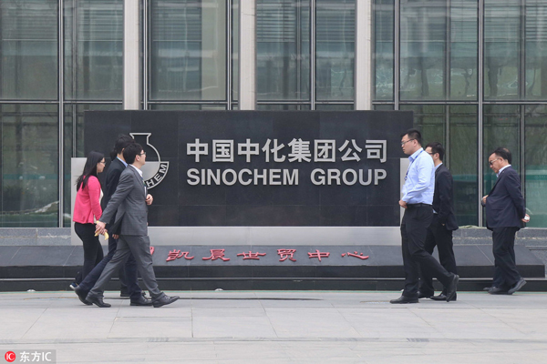 Sinochem, ChemChina to be merged, sources disclose