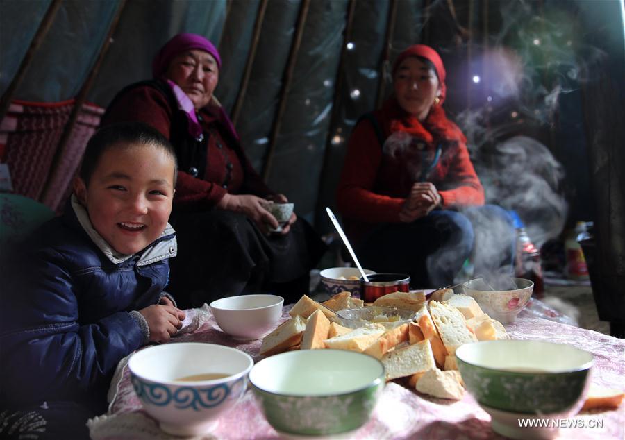 Daily life of herdsmen in Xinjiang's Altay