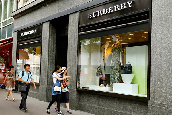 Demand for luxury goods in China spurs Burberry growth