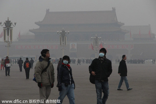 Beijing mayor urges tackling smog