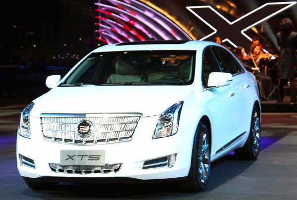 New Cadillac XTS hits market in China