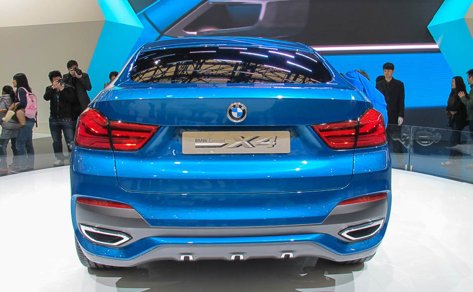 BMW X4 concept world premiere at Shanghai auto show 2013