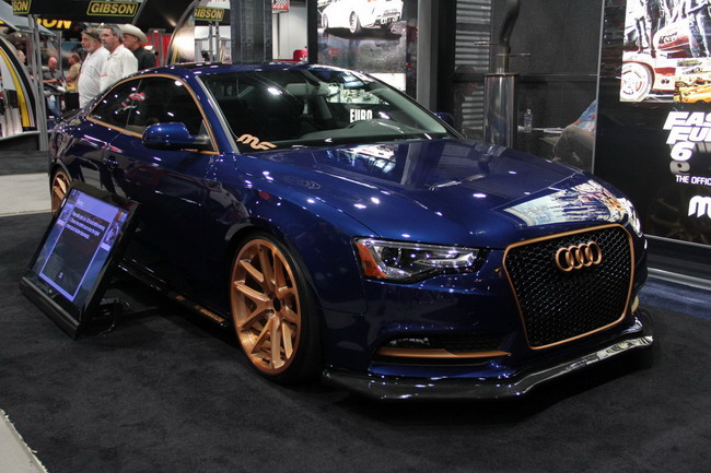 Modified Audi cars at SEMA Show