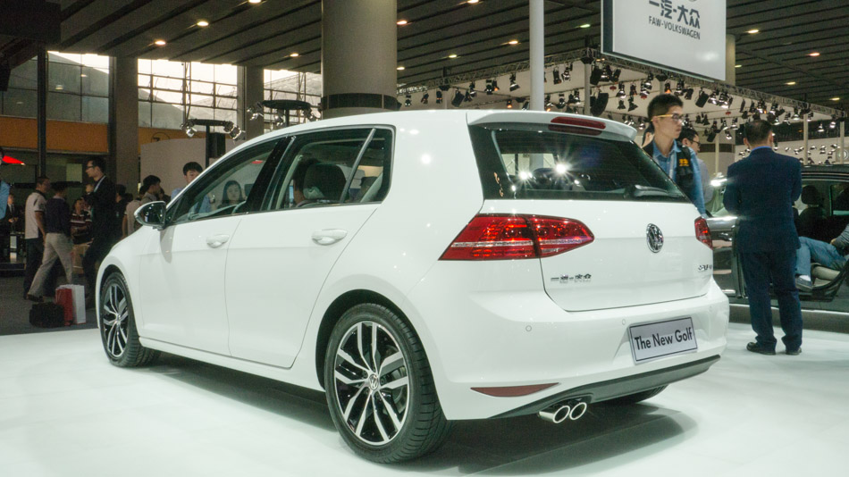 FAW-VW all-new Golf at Guangzhou auto show