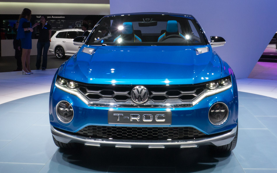 VW T-Roc concept world premiere at Geneva Motor Show