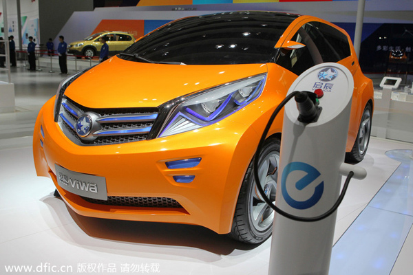 China to boost new energy vehicles