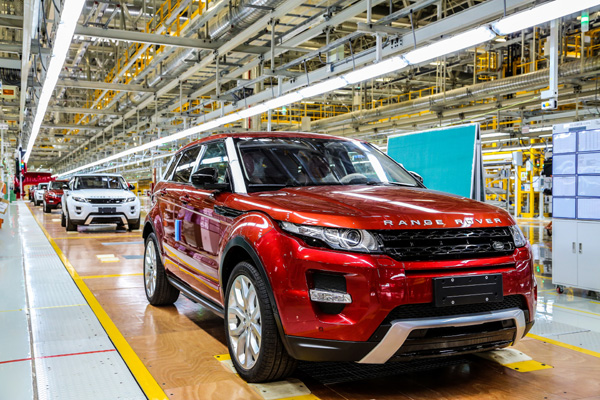 Chery Jaguar Land Rover Changshu plant fully operational