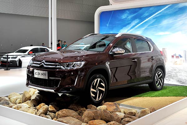 Dongfeng Citroën's 1st SUV takes a bow in Guangzhou