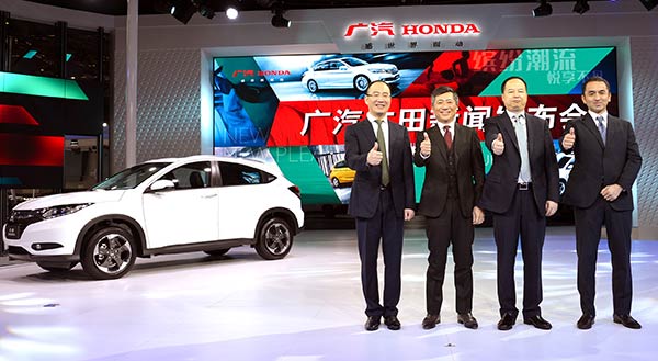 Guangqi Honda targets 1m SUV sales