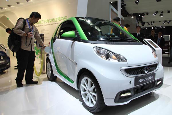 China calls on automakers to list green cars