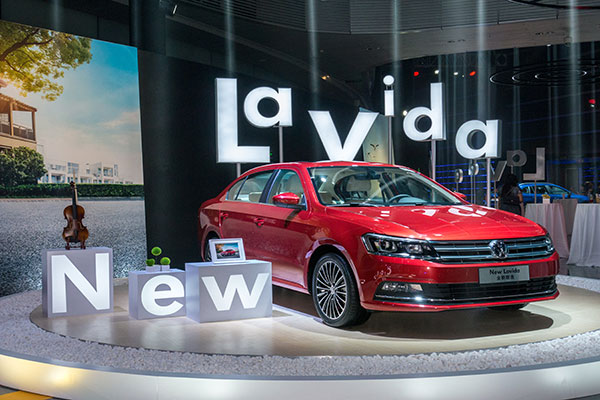 Shanghai Volkswagen's new Lavida family