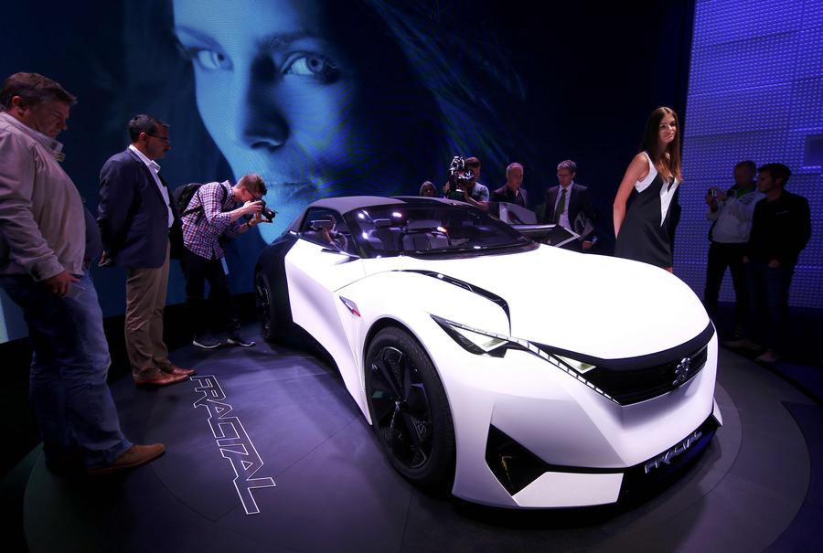 Concept cars dazzle at Frankfurt motor show