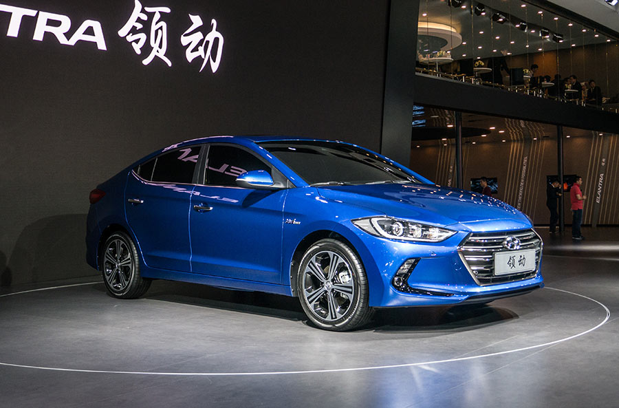 New arrival: Beijing Hyundai all-new Elantra