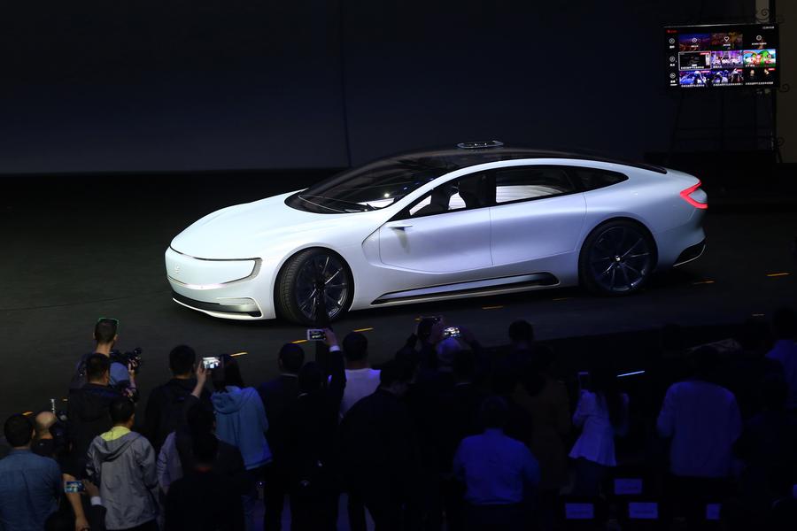 LeEco automated electric super car can tell gender of driver