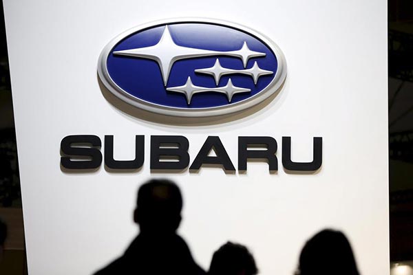 Subaru to recall 13,336 vehicles in China