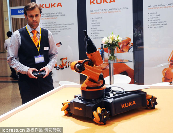 Robot maker opens Shanghai factory - Business - Chinadaily.com.cn