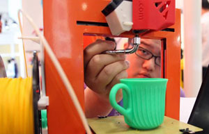 3-D printing adds new dimension to startups