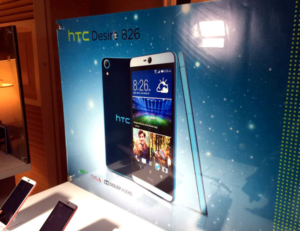 HTC debuts smartphone at CES 2015