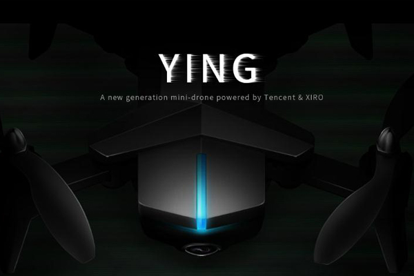 Tencent's economical Ying drone uploads photos to WeChat