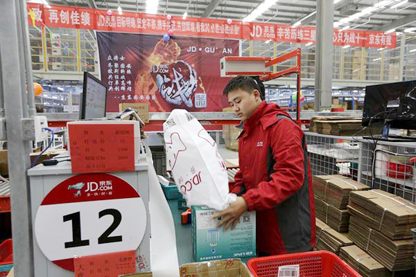 JD.com locked in war with delivery companies
