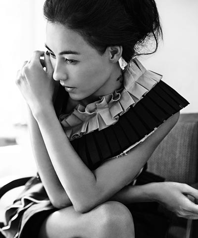 Cecilia Cheung poses for Prestige magazine