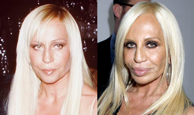 The evolution of Donatella Versace