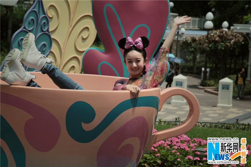 Zhao Liying's photo shoot for Children's Day