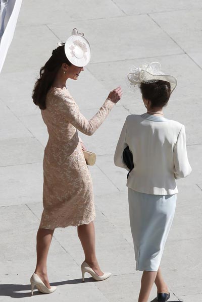 Duchess of Cambridge attends garden party