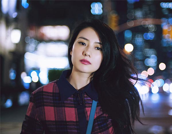 Actress Gao Yuanyuan releases shoots in NY