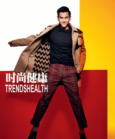 Eddie Peng releases Christmas theme photos