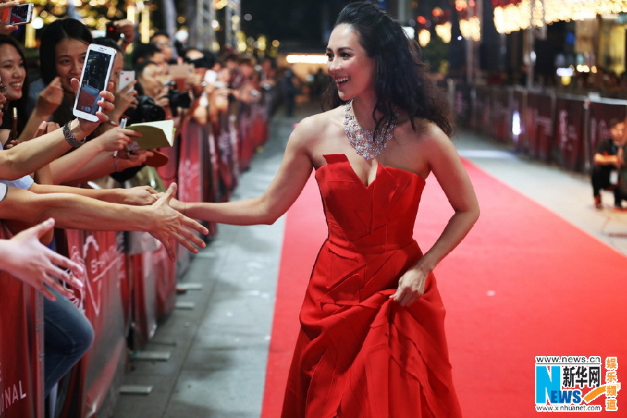 Stars shine at Singapore Int'l Film Festival