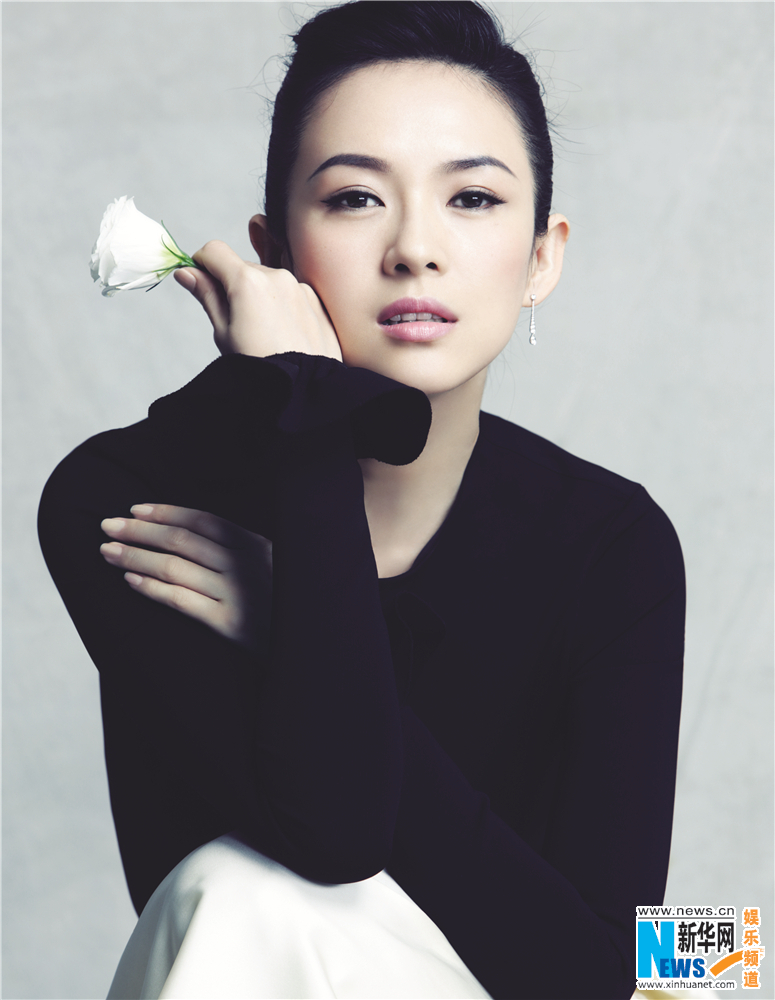 Elegant actress Zhang Ziyi graces fashion magazine