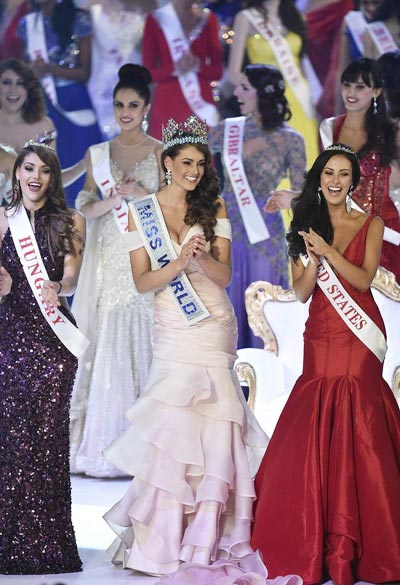 South African woman wins Miss World beauty pageant in London