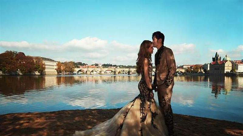 Jay Chou, Hannah Quinlivan get married in UK