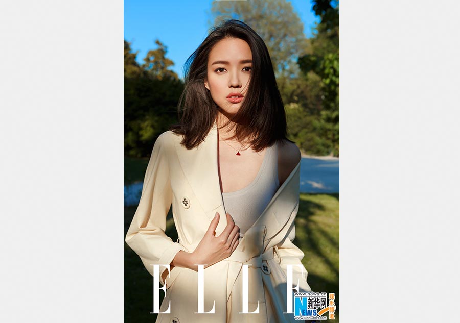 Miss World Zhang Zilin's fashion shoot