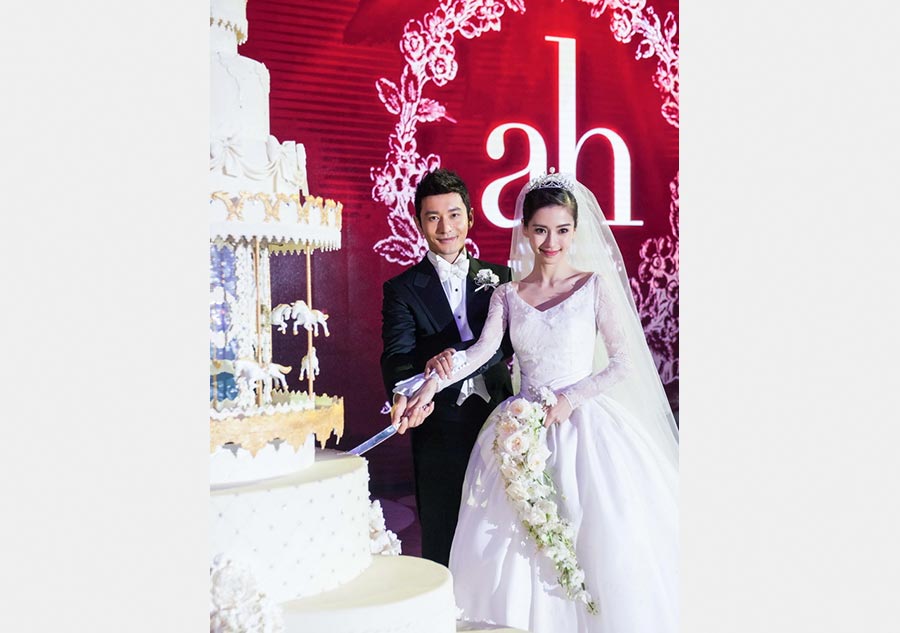 Wedding ceremony of Huang Xiaoming and Angelababy