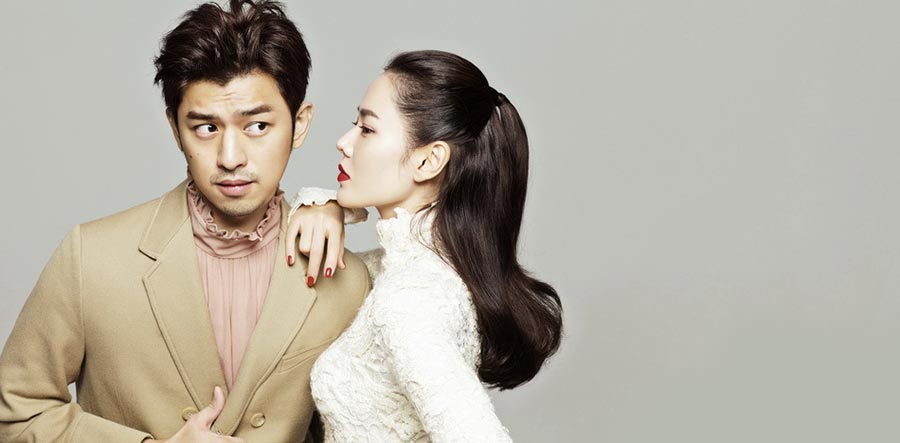 Chen Bolin and Son Ye-jin pose for Femina magazine