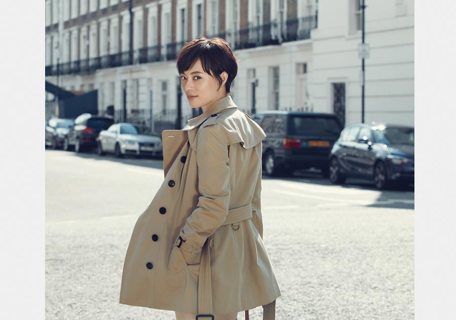 Actress Sun Li graces fashion magazine