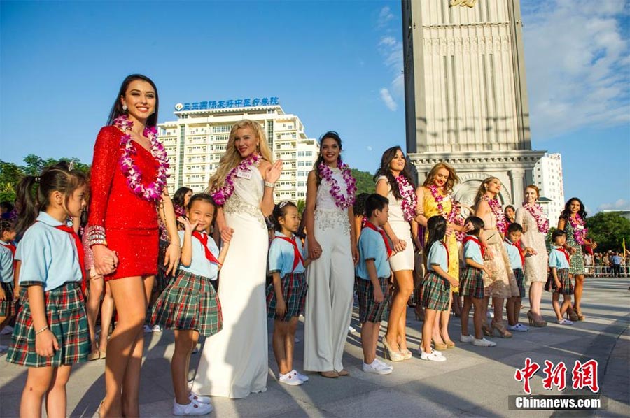 China's Yuan Lu eyes Miss World crown in Sanya