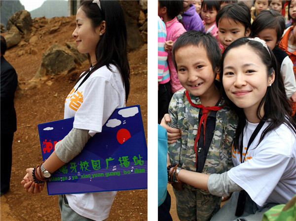 Sharing their wealth: Chinese celebrities and charity